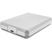 Внешний жесткий диск LaCie Mobile Drive (STHG4000400) 4Tb USB 3.1 Type C (Moon Silver)