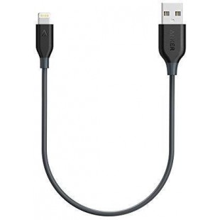 Anker PowerLine 0.3m (A8114011) - кабель Lightning to USB (Graphite) оптом