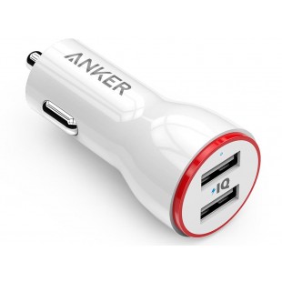Автомобильное зарядное устройство Anker PowerDrive 2 24W 2port A2310H21 (White) оптом