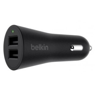 Автомобильное зарядное устройство Belkin BoostUp 2-Port Car Charger F8M930btBLK (Black) оптом