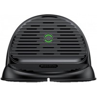 Беспроводная зарядка Baseus Silicone Horizontal Desktop Wireless Charger WXHSG-01 (Black)