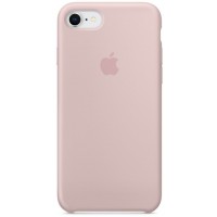 Чехол Apple Silicone Case (MQGQ2ZM/A) для iPhone 7/8 (Pink Sand)
