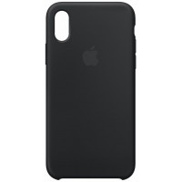Чехол Apple Silicone Case (MQT12ZM/A) для Apple iPhone X (Black)