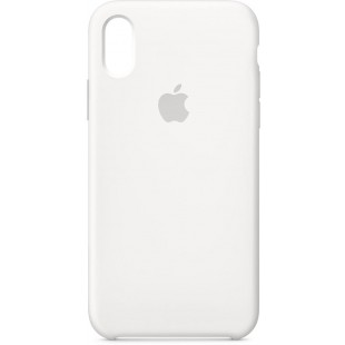Чехол Apple Silicone Case (MQT22ZM/A) для Apple iPhone X (White) оптом