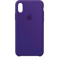 Чехол Apple Silicone Case (MQT72ZM/A) для Apple iPhone X (Ultra Violet)