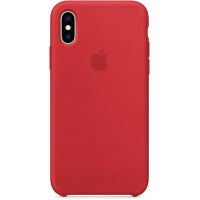 Чехол Apple Silicone (MRWC2ZM/A) для iPhone Xs (PRODUCT RED)