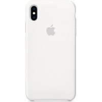 Чехол Apple Silicone (MRWF2ZM/A) для iPhone Xs Max (White)