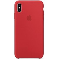 Чехол Apple Silicone (MRWH2ZM/A) для iPhone Xs Max (PRODUCT RED)