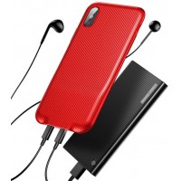 Чехол Baseus Audio (WIAPIPHX-VI09) для Apple iPhone X (Red)