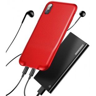 Чехол Baseus Audio (WIAPIPHX-VI09) для Apple iPhone X (Red) оптом