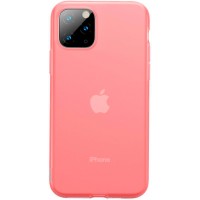 Чехол Baseus Jelly Liquid Silica Gel (WIAPIPH58S-GD09) для iPhone 5.8" 2019 (Transparent Red)