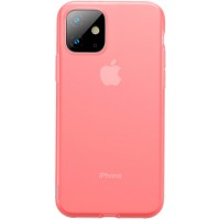Чехол Baseus Jelly Liquid Silica Gel (WIAPIPH61S-GD09) для iPhone 6.1" 2019 (Transparent Red)