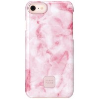 Чехол Happy Plugs Slim Case для iPhone 7/8 (Pink Marble)