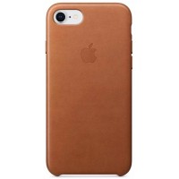 Чехол-накладка Apple Leather Case (MQH72ZM/A) для iPhone 7/8 (Saddle Brown)