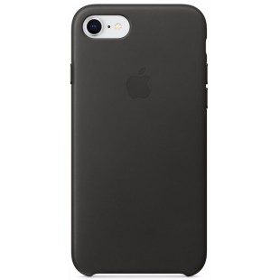 Чехол-накладка Apple Leather Case (MQHC2ZM/A) для iPhone 7/8 (Charcoal Grey) оптом