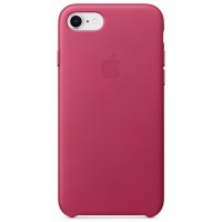 Чехол-накладка Apple Leather Case (MQHG2ZM/A) для iPhone 7/8 (Pink Fuchsia)