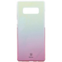Чехол-накладка Baseus Glaze Case для Samsung Galaxy Note 8 (Pink)