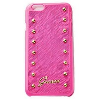 Чехол-накладка Guess Studded Hard (GUHCP6SAP) для iPhone 6/6S (Pink)