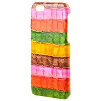 Чехол-накладка L-Idea Case для iPhone 6 Plus (Brown Stripes)