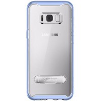 Чехол-накладка Spigen Crystal Hybrid (571CS21128) для Samsung Galaxy S8 Plus (Coral Blue)