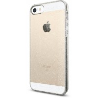 Чехол Spigen Liquid Air Glitter (041CS21959) для iPhone 5/5S/SE (Crystal Quartz)