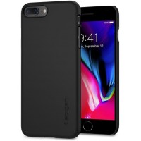 Чехол Spigen Thin Fit (055CS22238) для iPhone 8 Plus (Black)