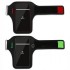 Чехол спортивный Baseus Flexible Wristband (CWYD-A06) для смартфонов 5 (Black/Green) оптом