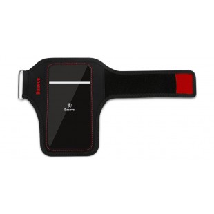 Чехол спортивный Baseus Flexible Wristband (CWYD-A09) для смартфонов 5 (Black/Red) оптом