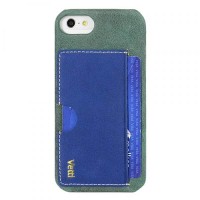 Чехол Vetti Prestige Series Leather Snap Card Holder (VAPIPO5LESCHLBVT1) для iPhone 5/5S/SE (Vintage Lake Blue/Vintage Shine Blue)