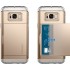 Чехол-визитница Spigen Crystal Wallet (571CS21117) для Samsung Galaxy S8 Plus (Maple Gold) оптом