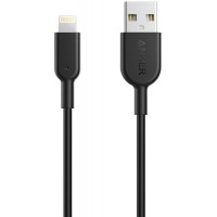 Дата-кабель для iPod, iPhone, iPad Anker Powerline II 0.9m USB-Lightning A8432H11 (Black)