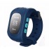 Детские часы-телефон с GPS-геолокацией Кнопка жизни К911 (Dark Blue) оптом