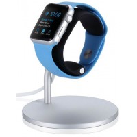 Док-станция Just Mobile Lounge Dock для Apple Watch (Silver)