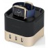 Док-станция Satechi Smart Charging Stand (ST-AWCSG) для Apple Watch/Series 2/3, iPhone, FitBit Blaze (Gold) оптом
