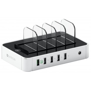 Док-станция зарядная Satechi 5-Port USB Charging Station Qualcomm B0170L326A (White) оптом