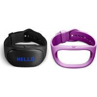 Фитнес-браслет Healbe GoBe 2 + ремешок (Black/Purple)
