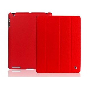 Jison Smart Leather Case - чехол для iPad 2/iPad 3/iPad 4 (Red) оптом