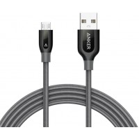 Кабель Anker Powerline+ 1.8 м (A8143HA1) USB - microUSB (Grey)