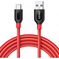 Кабель Anker Powerline+ USB-C/USB 3.0 1.8 м A8169091 (Red)