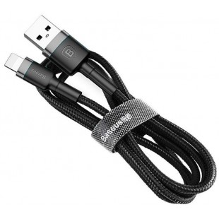 Кабель Baseus Cafule (CALKLF-CG1) USB/Lightning 2m (Grey/Black) оптом