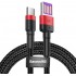Кабель Baseus Cafule HW (CATKLF-P91) USB/USB Type C 1m (Red/Black) оптом