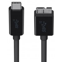 Кабель Belkin USB-C to Micro USB-B (Black)