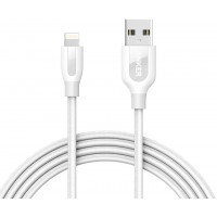 Кабель для iPod, iPhone, iPad Anker PowerLine+ (A8122H21) Lightning to USB 1.8m (White)