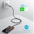 Кабель для iPod, iPhone, iPad Anker PowerLine+ II (A8652) Lightning/USB-C 0.9m (Black) оптом