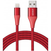 Кабель для iPod, iPhone, iPad Anker PowerLine+ II Lightning Cable 1.8 м (Red)