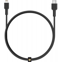 Кабель для iPod, iPhone, iPad Aukey Braided Nylon (CB-CL2) USB-C to Lightning 2m (Black)