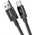 Кабель для iPod, iPhone, iPad Baseus Data Faction 3-in-1 USB For M+L+T (CAMLT-PY01) 3.5 A 1.2 m (Black) оптом