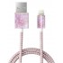 Кабель iDeal Port (IDFCL-52) USB to Lightning (Pillion Pink Marble) оптом