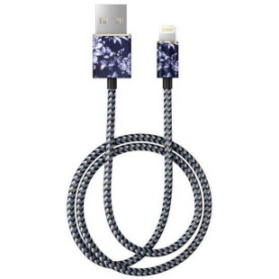 Кабель iDeal Port (IDFCL-69) USB to Lightning (Sailor Blue Bloom) оптом