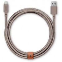 Кабель Native Union Belt Cable XL USB-Lightning 3 м BELT-L-TAU-3 (Taupe)
